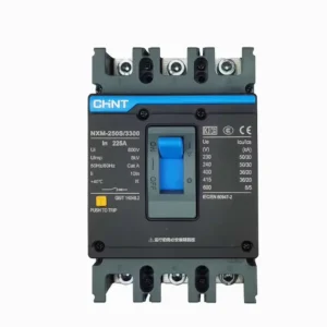 CHINT NXM 160S 3300 160A Molded Case Circuit Breaker 220V Thermal-Magnetic Trip Unit Plastic Enclosure High Breaking