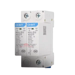 CHINT NXU 2G 40 275 NXU II 40 275 Surge Protective Device SPD Type 2 40kA for Lightning Protection Warehouse Stock