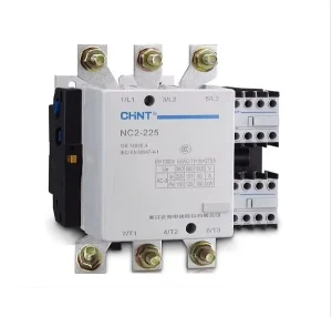 CHINT Universal Electromagnetic AC Contactor NC2 225 3 Phase 50/60Hz 12A Main Circuit 24V/220V Long Service Life Favorable Price