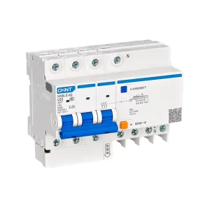 CHNT Zhengtai Electric Chint NXBLE 63 Residual Current Circuit Breaker NXBLE 63 3P+N C63 30mA 6kA