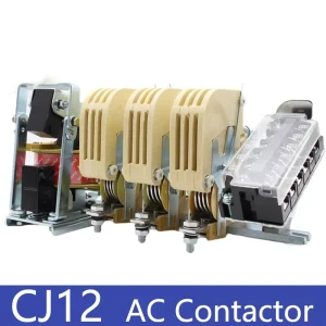 CJ12-100 CJ12-150 3P 4P AC Contactor Electromagnetic Contactor Panel Mounted