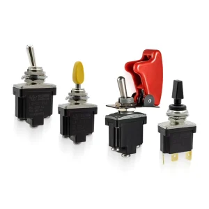 CJK-TS1 RGB Toggle Switch 250V Waterproof IP67 Nylon 15A/20A 12V Max Voltage SPST 3P 12mm Screw Electrical Equipment