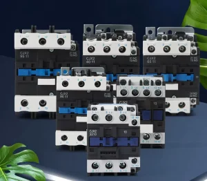 CJX2 Industrial Low Voltage Small Multifunctional Contactor PA66 IP65 1 Phase for Electric Distribution