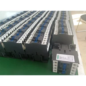 CJX2 Series AC24V 48V 110V 220V 380V 9 95A IP65 3 Pole AC Contactor ABS Material Black 1 Year Warranty Electric Industry