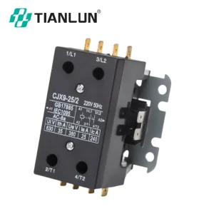 CJX9 3 Pole Air Conditioning Contactor Magnetic AC Contactor 24v