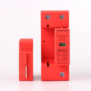 CLASS 2 II SPD 40KA SMGU1-40 T2 Type Surge Protection Device for Lightning Protection