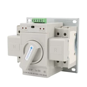 CNCSGK 4P 2P 3Pole Dual Power Manual And Auto Transfer Switch 63A 63 Amp 400V Changeover For Generators