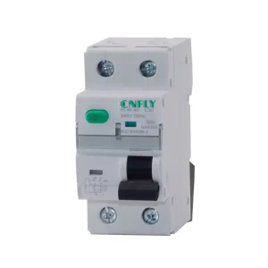 CNFLY Electric 240V C Curve Type AC a 2pole 16A 20A 25A 32A 40A 63A RCBO Residual Current Breaker With Overload Protection ELCB