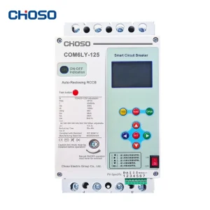 COM6LY 125 Automatic Circuit Breaker ACR 4P 3P+N CHOSO Compound Overvoltage Undervoltage Protector Moulded Case 35kA 25kA 400V