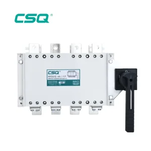 CSQ 400A Load Changeover Switch Load Switch 4P 6kw Power Electrical Manual Changeover Switch Supplier