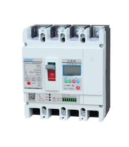 CTM1EL Series Electronic Molded Case Residual Current Circuit Breaker AC400V/690V 85kA Breaking Capacity 250A/400A/630A Working