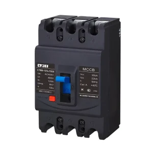 CTM9 MCCB Circuit Breaker 100amp AC MCCB 3 Pole 50kA Breaking Capacity Molded Case Circuit Breaker