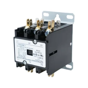 CUL Certified HVAC Definite Purpose Magnetic 3 Poles Electronic AC Contactor 3P 30Amp 24-277v Air Conditioning