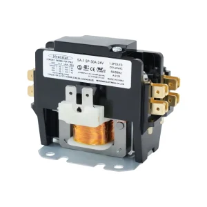 CUL Listed 220V AC Contactor 30amp 1Poles Definite Purpose for Air Conditioner Contactors