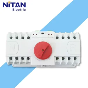 CXMQ3-63 Lost You Type Dual Power Automatic Switch 63A /3P/4P Three-Phase Four-Wire End CB Micro-Break 4kA Breaking