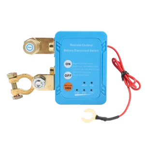 Car Battery Disconnect Switch 12V 240A Power Shut Off Cut Off Kill Switch With Remote Control for Truck Jets Pickup RV