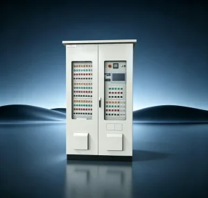Carbon Steel Outdoor Waterproof Distribution Cabinet with HMI and Button for Power Distribution Equipment