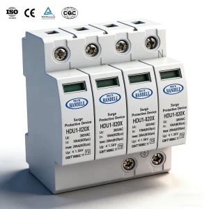 China Electrical Equipment and Supplies 20A 10KA 1P 2P 3P 4P Surge Protective Device 385v