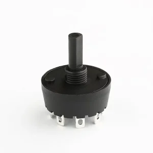 China Manufacturer 6a 250vac 1e4 T125 6 Position Rotary Selector Switch