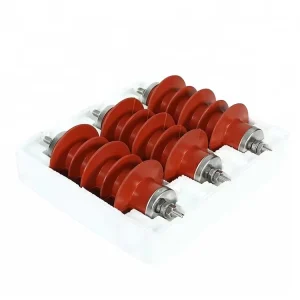 China Manufacturer High Voltage Polymer Lightning Arrester 15kV Surge Protection Device Overhead Line