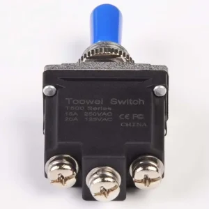 China Modern Industrial 12mm IP67 T501ML Toggle Switches 3A 250VAC