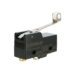 Chinakel Z 15GW2 B Travel Limit Micro Switches for Auto Electronics IP53 250V 16A 200000 Cycle Mechanical Life