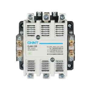 Chint CJ40 125 Series AC Contactor 220V-380V Electromagnetic 3 Phase AC Contactor