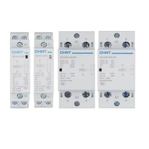 Chint Household Small AC Contactor NCH8 Single-Phase 220V Rail-Mounted 2P/4P 40A/63A Normally Closed Normally Open