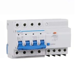Chint Miniature Residual Current Circuit Breaker NB7LE 63 4P 40A 50A 63A 4.5kA Polycarbonate Rail Mounting Household Use