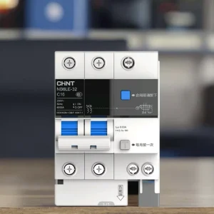 Chint NB6LE-63 Miniature Circuit Breaker 30mA High Sensitivity MCB with Leakage Protection Copper Material