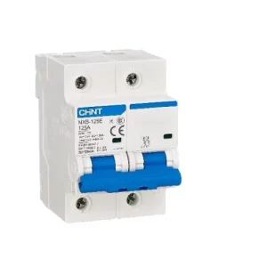 Chint NXB 125E Miniature Circuit Breaker (MCB) 1P2P Pure DC 80A 100A 125A New Energy DC110V 220V Photovoltaic Dedicated