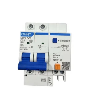Chint NXBLE 32 Series Miniature Current Circuit Breaker 2P C6 C20 C25 C32 Chint Miniature Circuit Breaker