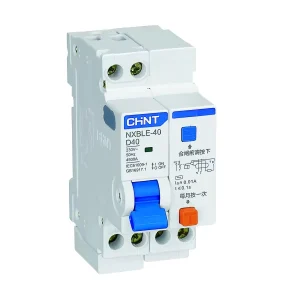 Chint NXBLE-40 1P+N DPNL RCBO C6 C10 C16 C20 C25 C32 C40 Residual Current Operated Circuit Breaker