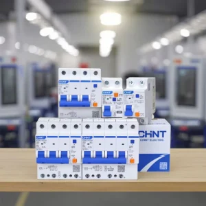 Chint NXBLE 63YH Protective Residual Current Circuit Breaker 2P 3P 4P 6A 10A 16A 20A 25A 32A 40A 50A 63A RCBO