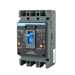 Chint NXMLE Series 3P Plastic case Residual Current Circuit Breaker 160A Frame 160A Available for Selection Non Delay Type