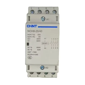 Chint Original Contactor NCH8 25 40 2P 220V 230V CHNT DIN Rail Modular Contactor for Home Use