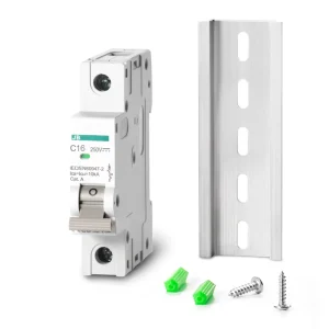 Circuit Breaker 1A 63A Rating 250V 1000V Voltage Circuit Breaker Compatible for Electrical Panel