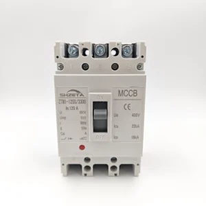 Circuit Breaker 2P 3P 4P AC 400V 16A 20A 25A 32A 40A 50A 63A 80A 100A 125A Electrical Moulded Case Circuit Breakers