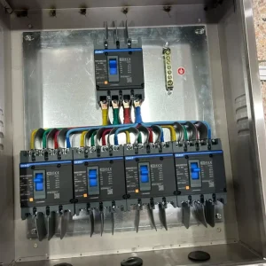 Circuit Breaker Box 12 18 24 Way Metal for Desalination Plant Sewage Pump Station OEM DB Set