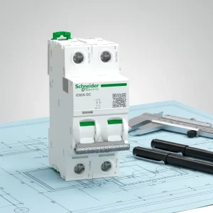Circuit Breaker MCB Acti9 Pro IC65N DC 2P C16A A94NC216N 6kA 1A-63A DC125V C-curve