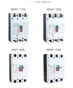 Circuit Breaker Plastic Copper 3P 4P Poles Voltage Overvoltage Protection 125A-800A 16kA