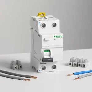 Circuit Breaker RCCB IID 2P 100A 30mA Type A AC ASI 30mA 300mA A9R53291