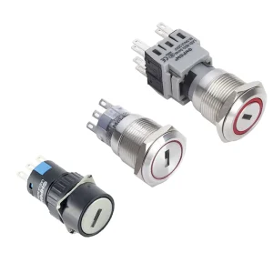 Circular 2&3 Position Insert Key for Power Switch, Dia. 16mm/19mm/22mm, CE, ROHS, REECH, IP40, IP65