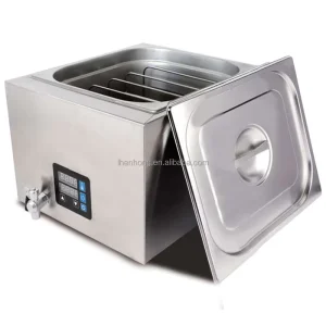 Commercial 110V 220V 16 Litres Container Slow Cooker Sous Vide With Digital Display Control With Drain Tap to Release Water