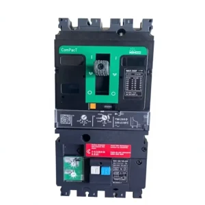 Compact 220V 550V NSX 250F 250A 3P 4P Molded Case Circuit Breaker with Vigi Earth Leakage Module