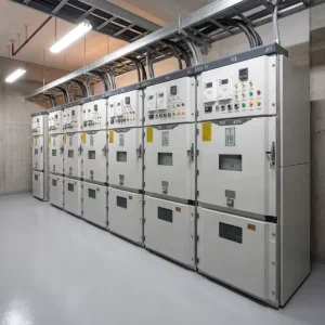Compact RMU Ring Main Unit Switchgear with SF6 Insulated System Electrical Switchgear for Commercial Building