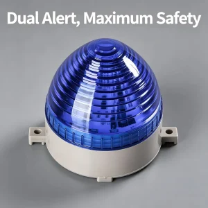 Compact Strobe Activated Sound and Light Integrated Industrial Equipment Indicator Light
