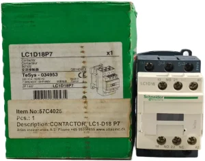 Contactor LC1D18P7 Tesys034953 NonReversing 230VAC 5060Hz