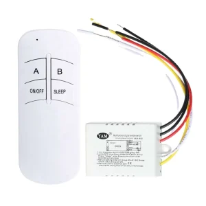 Control Switch Receiver Transmitter Wireless Remote Control Switch ON OFF 220V Lamp Light Digital Home Accessory