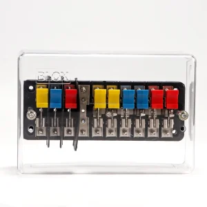 Copper Material Energy Metering Terminal Block Transparent Cover Terminal Block for Industrial Use